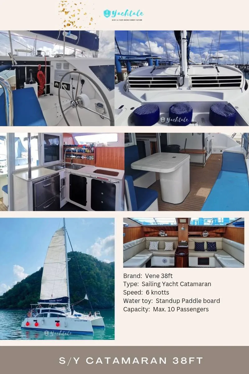 S/Y Catamaran 38 — photo 2
