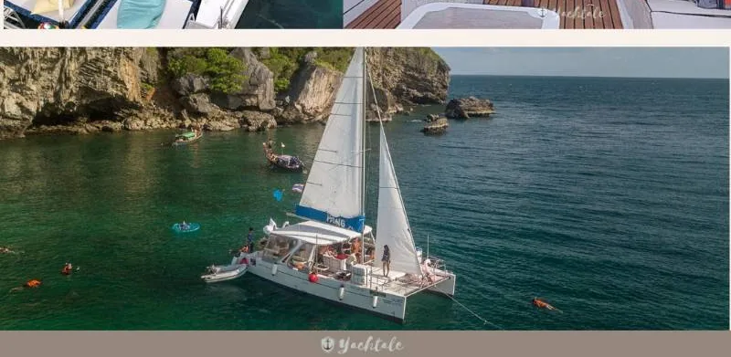 S/Y Catamaran 39 — Day Boat — Sailing catamaran (no cabins) charter Phuket