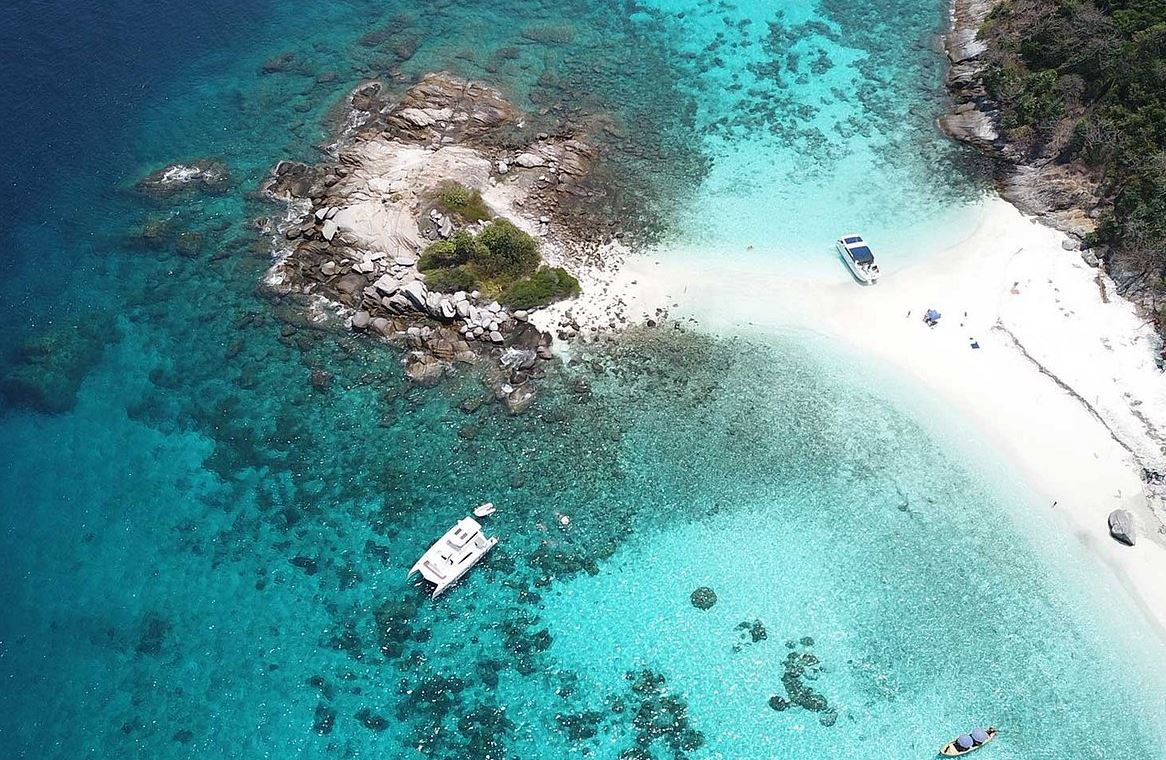 Racha Noi Island — sailing destination from Phuket